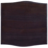 vidaXL Bedside Cabinet 40x40x45 cm Solid Mahogany Wood Light Black