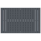 vidaXL Tuin Eettafel Set 9 pcs Zwart poly rattan