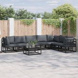vidaXL Tuinbank Set met kussen 7 pcs