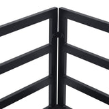 vidaXL Tuinbank Set met kussen 9 pcs Zwart Aluminium