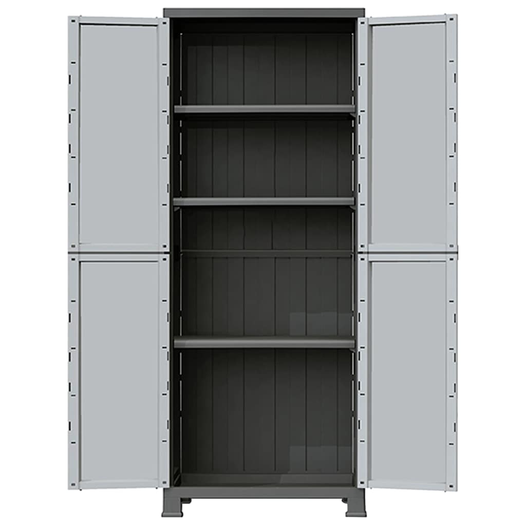 vidaXL Opbergkast 68x39x92 cm kunststof