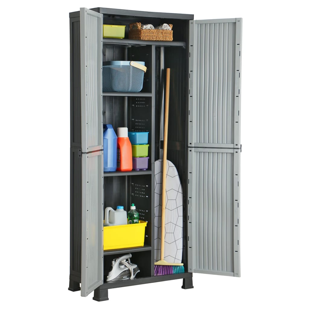 vidaXL Opbergkast 68x39x92 cm kunststof