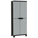 vidaXL Opbergkast 68x39x92 cm rattan ontwerp