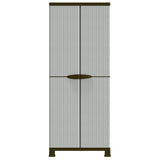 vidaXL Opbergkast 68x39x92 cm rattan ontwerp