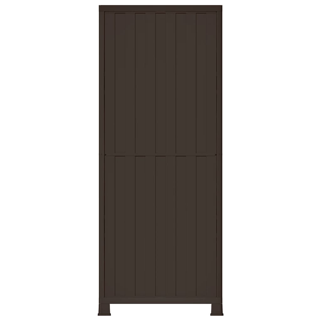 vidaXL Opbergkast 68x39x92 cm rattan ontwerp