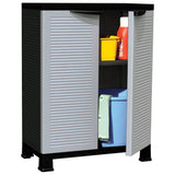 vidaXL Storage Cabinet 68x39x92 cm plastic