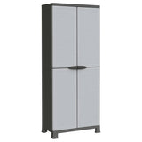 vidaXL Storage Cabinet 68x39x92 cm plastic