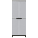 vidaXL Storage Cabinet 68x39x92 cm plastic