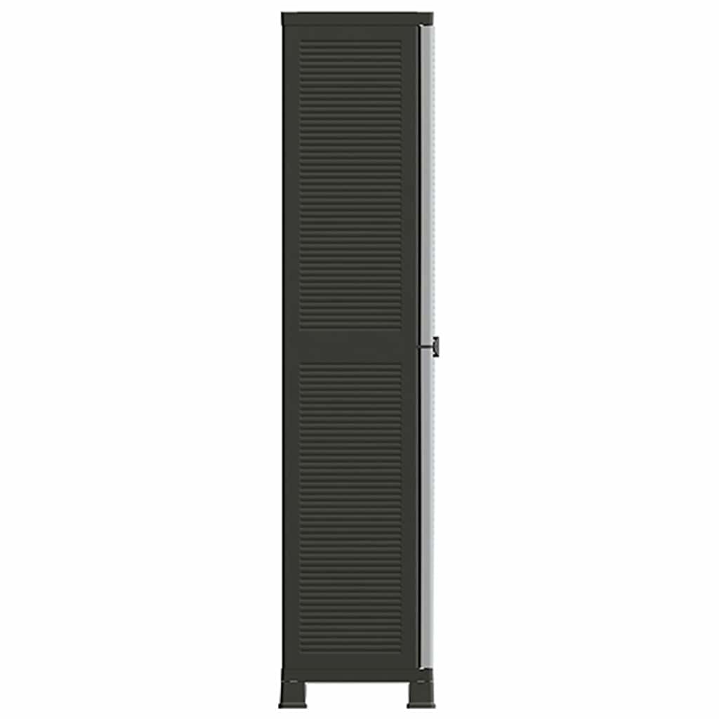 vidaXL Storage Cabinet 68x39x92 cm plastic