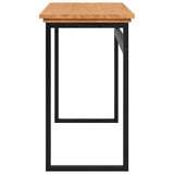 vidaXL Desk 100x45x75 cm solid teak wood