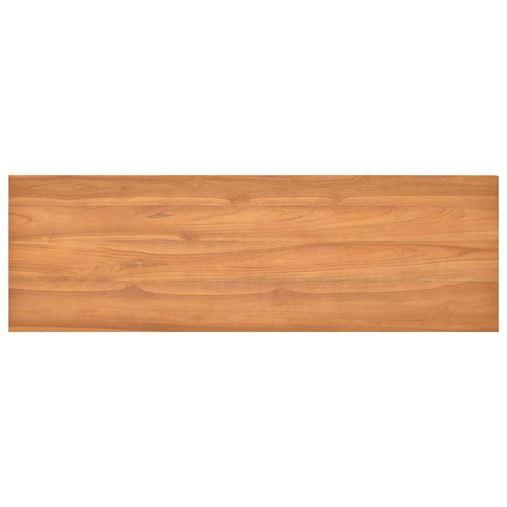 vidaXL Desk 100x45x75 cm solid teak wood