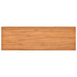 vidaXL Desk 100x45x75 cm solid teak wood