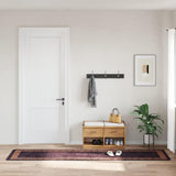 vidaXL Vloerkleed wasbaar anti-slip 80x150 cm meerkleurig