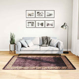 vidaXL Vloerkleed wasbaar anti-slip 80x150 cm meerkleurig
