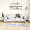 vidaXL Vloerkleed wasbaar anti-slip 80x150 cm meerkleurig