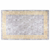vidaXL Vloerkleed wasbaar anti-slip 80x150 cm meerkleurig