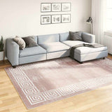 vidaXL Vloerkleed wasbaar anti-slip 80x150 cm meerkleurig