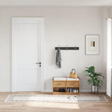 vidaXL Vloerkleed wasbaar anti-slip 80x150 cm meerkleurig