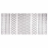 vidaXL Vloerkleed wasbaar anti-slip 80x150 cm meerkleurig
