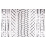 vidaXL Vloerkleed wasbaar anti-slip 80x150 cm meerkleurig