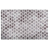 vidaXL Vloerkleed wasbaar anti-slip 80x150 cm meerkleurig