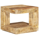 vidaXL Salontafel 45x45x40 cm massief acaciahout