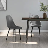 vidaXL Eetkamerstoelen 6 st PP wit