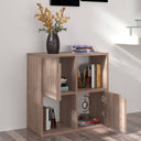 vidaXL Boekenkast 60x27,5x59,5 cm bewerkt hout grijs sonoma eikenkleur