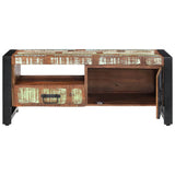 vidaXL Salontafel 100x50x40 cm ruw mangohout