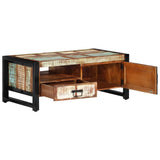 vidaXL Salontafel 100x50x40 cm ruw mangohout