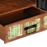 vidaXL Salontafel 100x50x40 cm ruw mangohout
