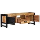 vidaXL Tv-meubel 120x30x40 cm massief mangohout
