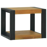 vidaXL Bathroom Wall Cabinet 45x45x35 cm Solid Teak Wood