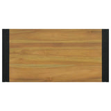 vidaXL Bathroom Wall Cabinet 45x45x35 cm Solid Teak Wood