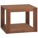 vidaXL Bathroom Wall Cabinet 45x45x35 cm Solid Teak Wood
