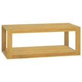 vidaXL Bathroom Wall Cabinet 45x45x35 cm Solid Teak Wood