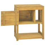 vidaXL Bathroom Cabinet 60x40x75 cm Solid Teak