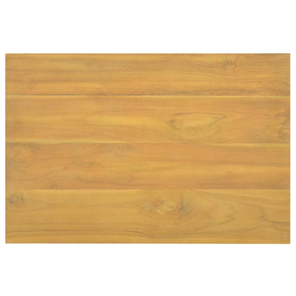vidaXL Bathroom Cabinet 60x40x75 cm Solid Teak