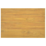 vidaXL Bathroom Cabinet 60x40x75 cm Solid Teak