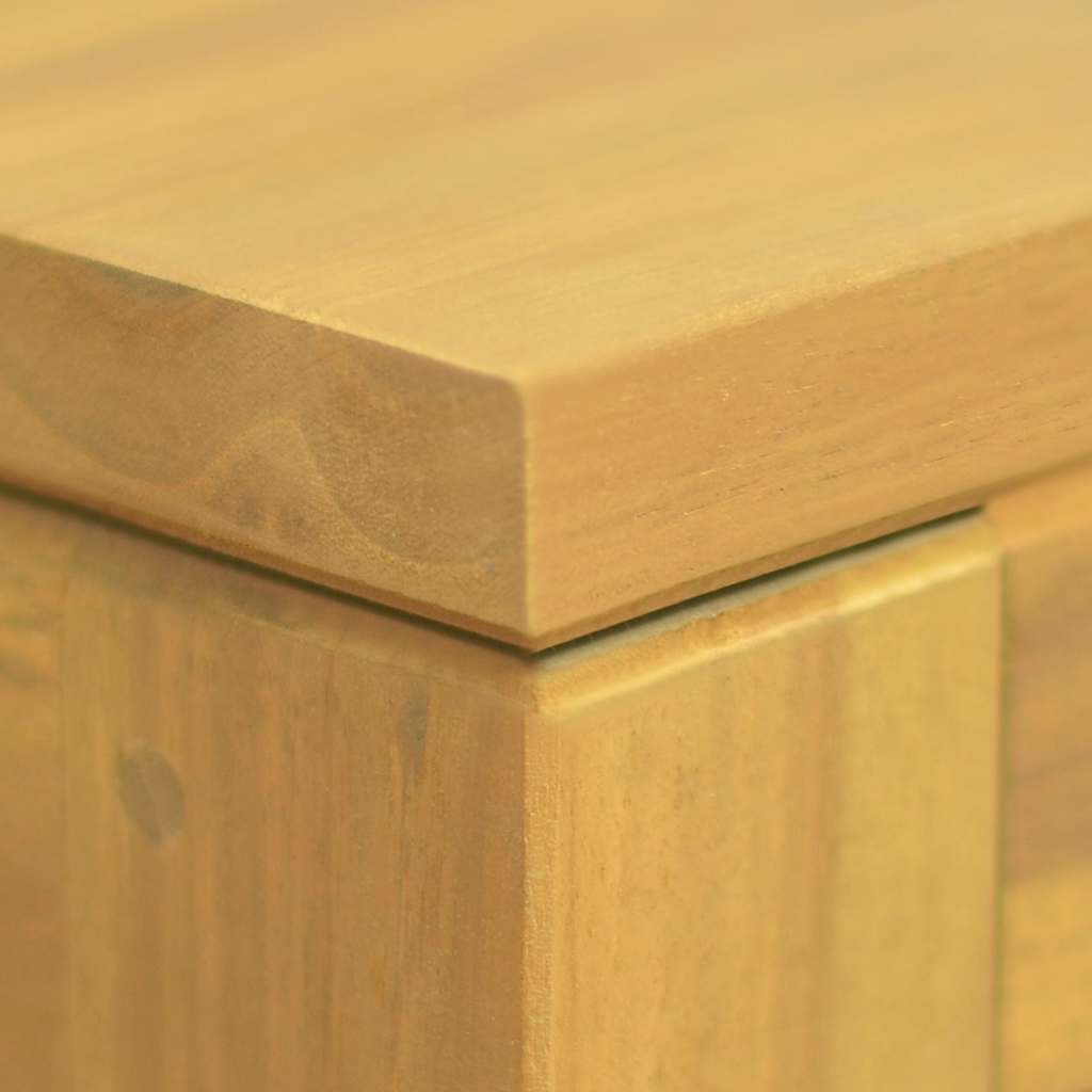 vidaXL Bathroom Cabinet 60x40x75 cm Solid Teak