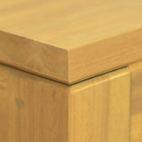 vidaXL Bathroom Cabinet 60x40x75 cm Solid Teak