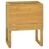 vidaXL Badkamerkast 41x40x75 cm massief teakhout