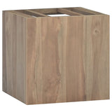 vidaXL Badkamerwandkast 46x25,5x40 cm massief teakhout