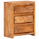vidaXL Ladekast 60x33x75 cm massief acaciahout