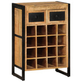 vidaXL Wine Rack for 16 Bottles Solid Reclaimed Wood