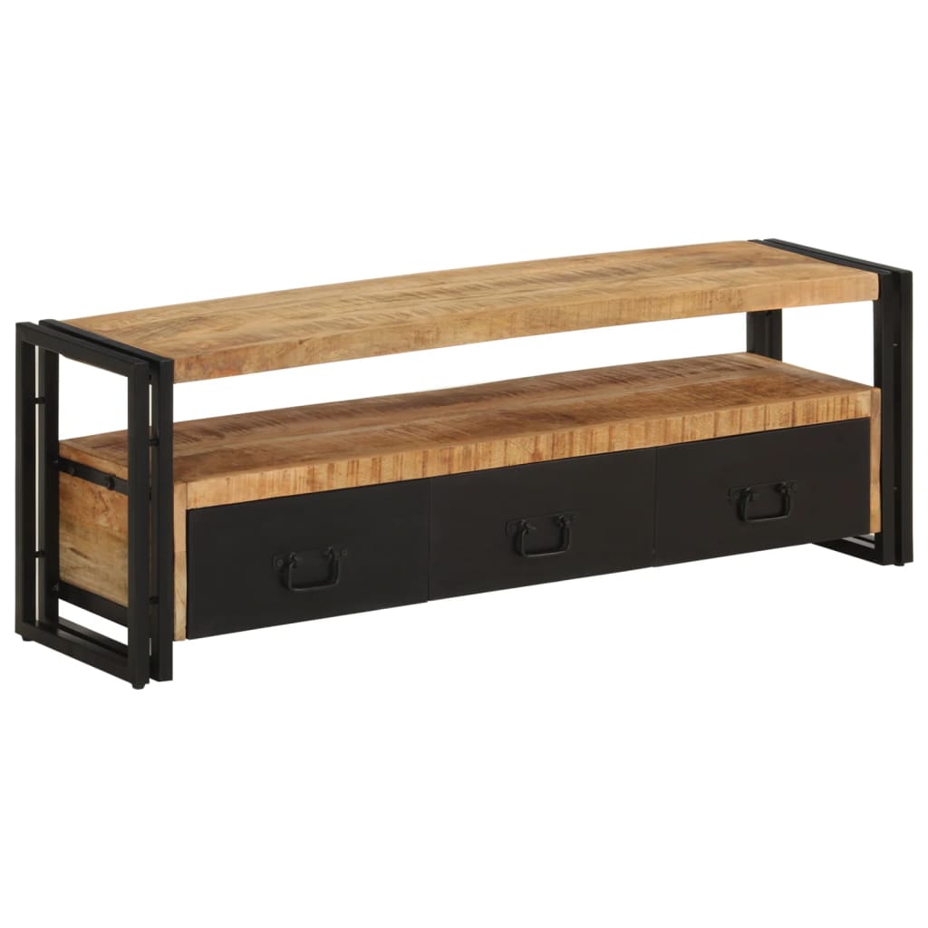 vidaXL TV cabinet 120x30x40 cm solid reclaimed wood