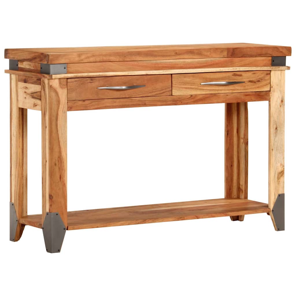 vidaXL Nightstand 40x30x51 cm solid acacia wood