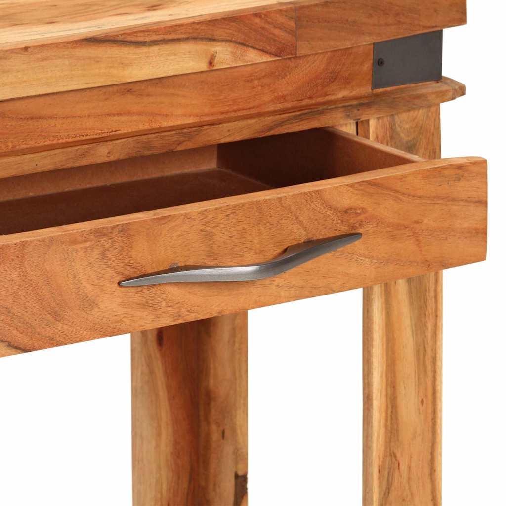vidaXL Nightstand 40x30x51 cm solid acacia wood