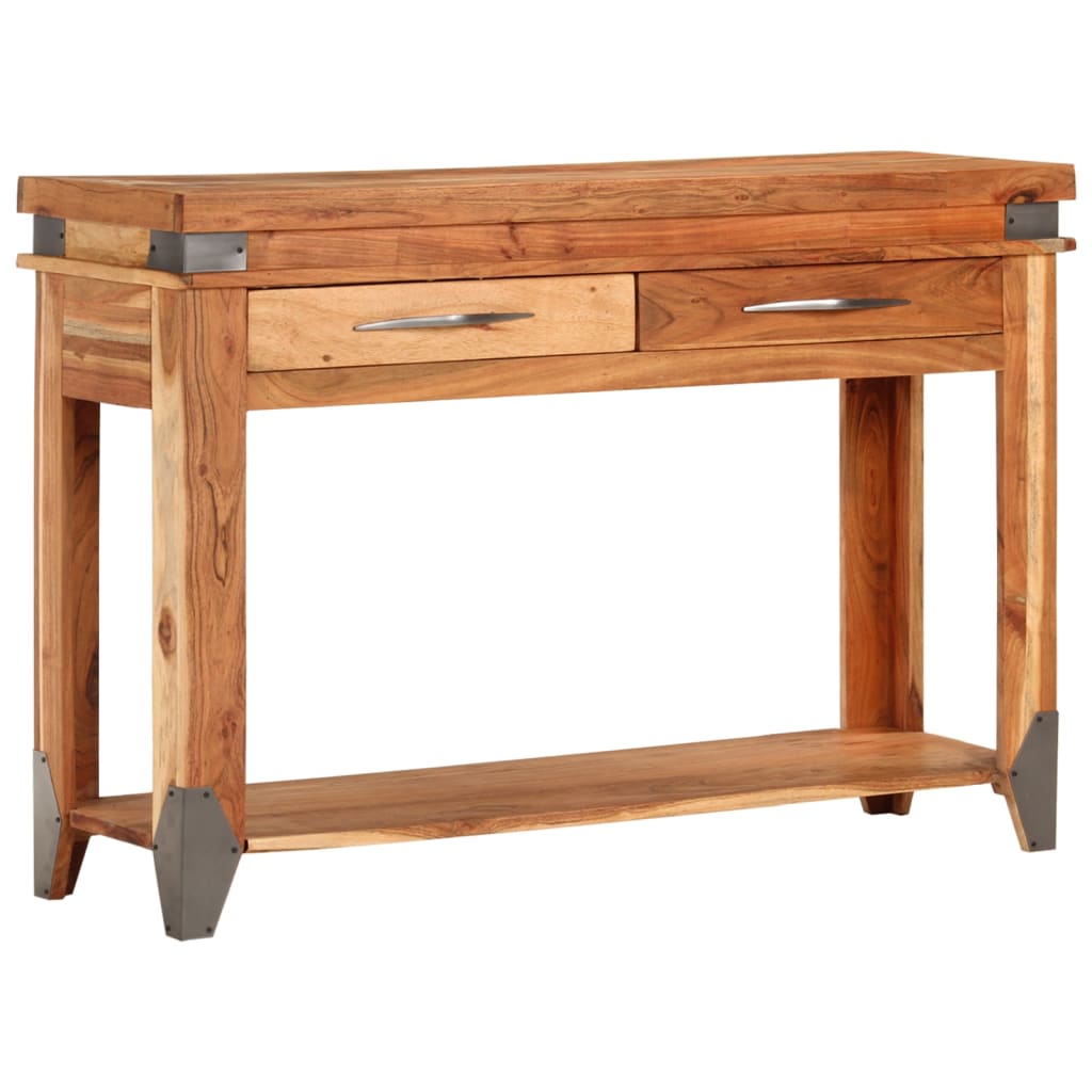vidaXL Nightstand 40x30x51 cm solid acacia wood