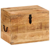 vidaXL Storage Box Solid Reclaimed Wood